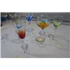 Image 3 : 8 Liquor Glasses Colored