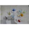Image 4 : 8 Liquor Glasses Colored