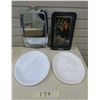 Image 1 : 4 Large Serving Trays