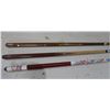 Image 2 : 3  2 Piece Pool Cues