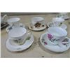 Image 8 : Gravy Boat and 8 Cups with Saucers