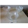 Image 1 : Glass Bowl X3