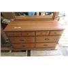 Image 3 : Dresser With Mirror - 48"x17"x30" - 6 Drawers