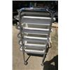 Image 3 : Rolling Tray Rack 14"X21"X36"