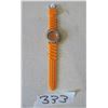 Image 2 : Geneva Watch Orange Plastic