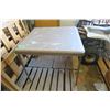 Image 1 : Folding Card Table - 34"x34"x28"