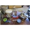 Image 1 : Kitchen Items - Cuisinart Stainless Steel Pot and Oneda Pot, Utensils/Knives and other Kitchen Items