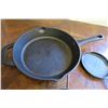 Image 1 : Cast Iron Pan 10" and 2X Small Cast Iron Pans 5"