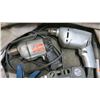Image 1 : Hand Tools - Power Drills X2, Laser Level Tool, Hammers X2, Caulking Gun, Bag