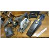 Image 1 : Mastercraft 14.4V Battery Powered Cordless Tool Set - Hand Vacuum, Reciprocating Saw, Circular Saw, 