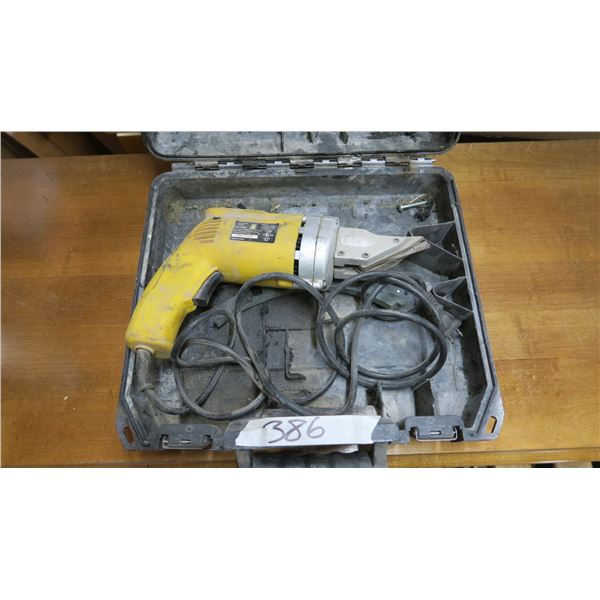 Power Fist Electric Tin Snippers and Case