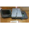 Image 1 : DVD Players X2, Portable DVD Player with Screen and Audio/Video Cables