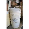 Image 2 : Pails/Buckets X11 - 2,3 and 5 Gallon