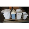 Image 1 : Office Waste Baskets X4