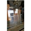 Image 1 : Plexiglass Divider/Sign Holder and 25"X26.25" and 40"X31.5" Plexi Piece