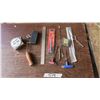 Image 1 : Misc. Tools 12 Piece - Chisel, Magnet, Measuring and other