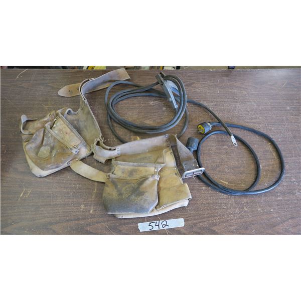 Ground Cable, Extension cord and Tool Belt/Pouch