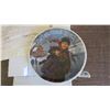 Image 2 : Knowle's Collector's Plates - Official Norman Rockwell Collection -  Christmas Courtship 1982