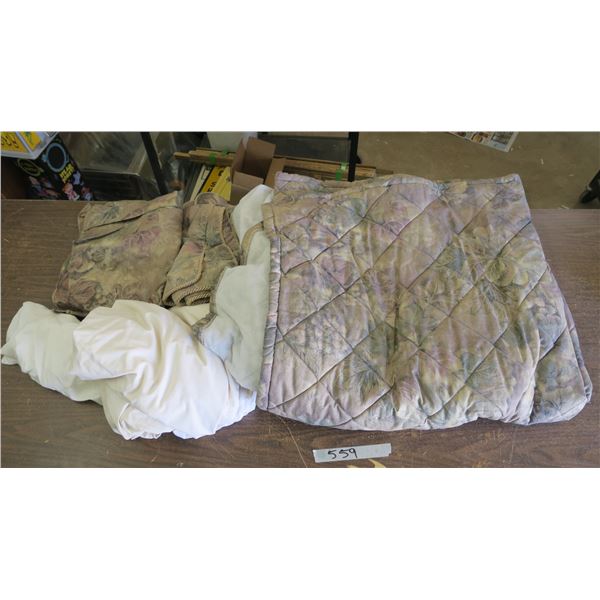 Bed Sheet/Blanket Set- Comforter Pillow Cases, etc.