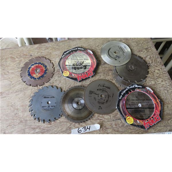 7 1/4  and 8  Circular Saw Blades