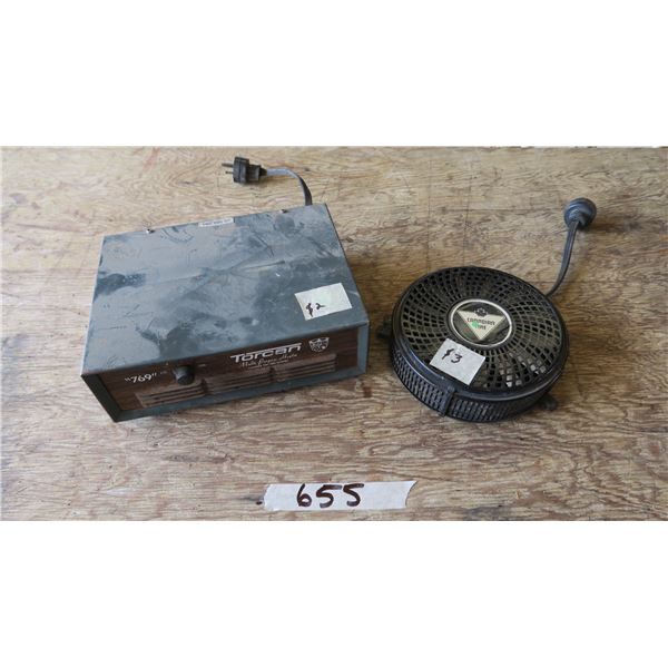 Torcan Multipurpose Heater and Canadian Tire Car Heater