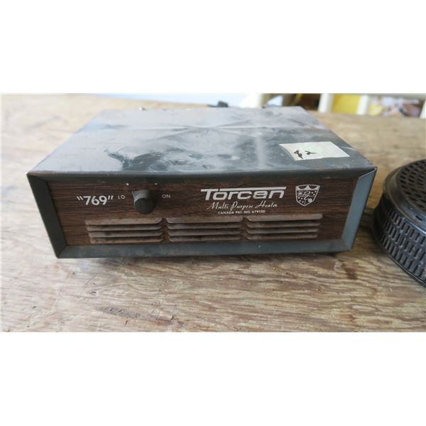 Torcan Multipurpose Heater and Canadian Tire Car Heater - Schmalz Auctions