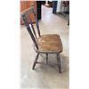 Image 2 : Vintage Wooden Chair 18 Inch Seat Height