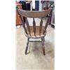 Image 4 : Vintage Wooden Chair 18 Inch Seat Height