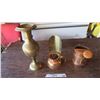 Image 1 : Brass Decorative Items X3