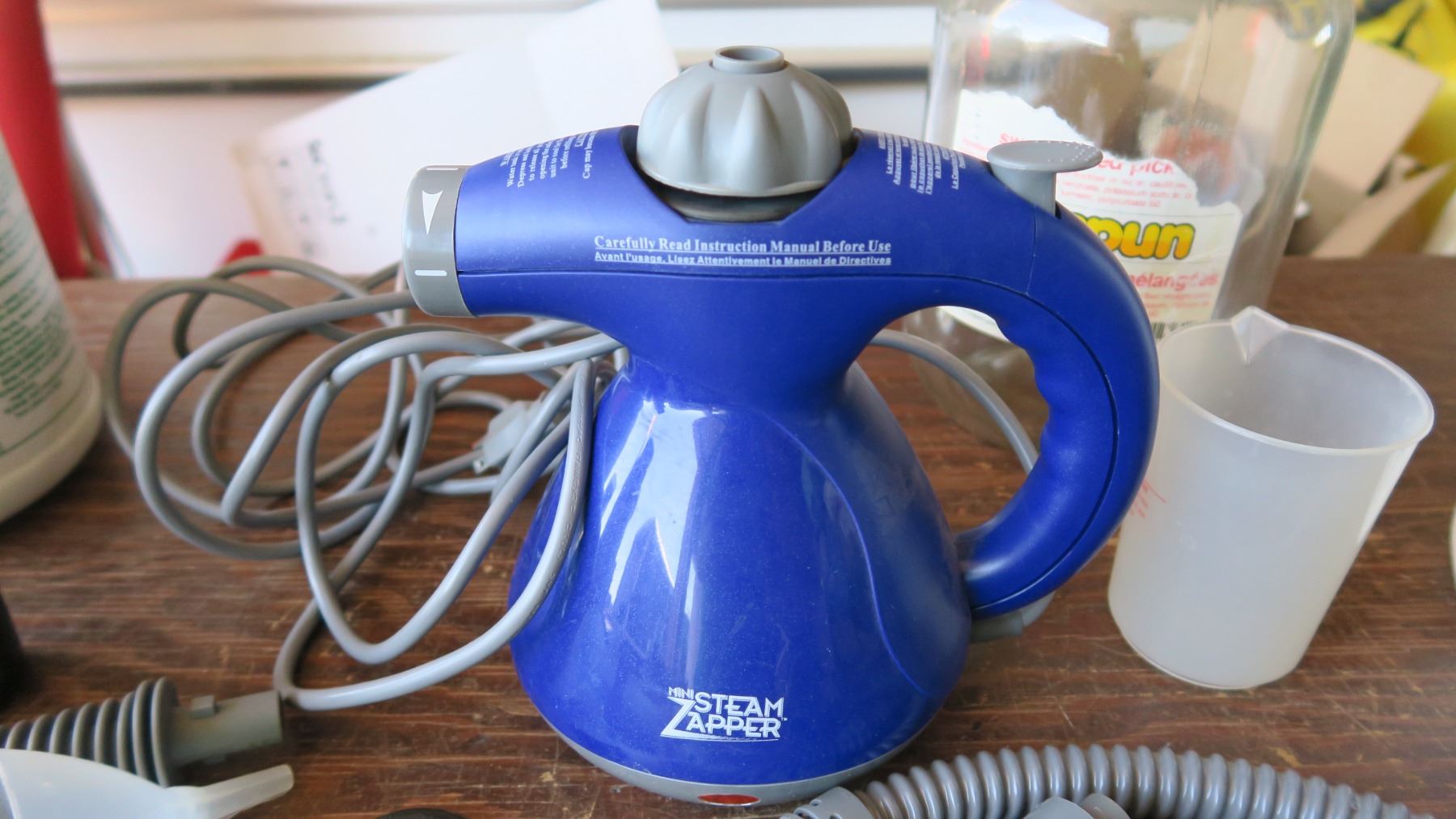 Household Cleaning LiquidsX3, Shoe Shine Products and Mini Steam Zapper