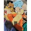 Image 3 : lot of assorted stuffed animals, disney, bears, etc