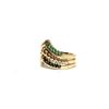 Image 2 : 0.69 ctw Round Brilliant Emerald Rings - 14KT Yellow Gold