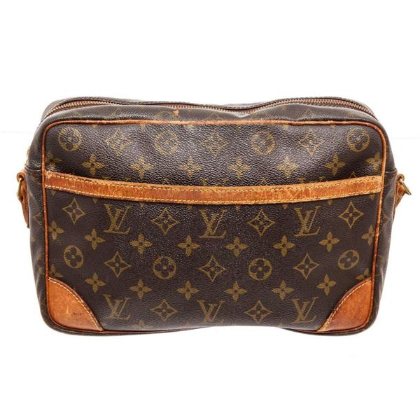 Louis Vuitton Brown Monogram Trocadero 27cm Crossbody Bag