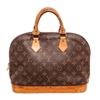 Image 1 : Louis Vuitton Brown Monogram Alma MM Satchel Bag