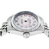 Image 3 : Rolex Ladies 26 Stainless Steel Pink Diamond Oyster Perpetual Datejust Wristwatc
