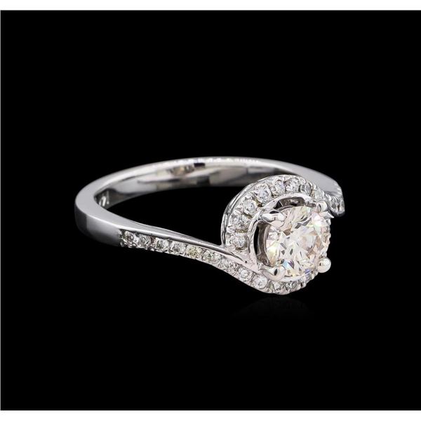 0.96 ctw Diamond Ring - 14KT White Gold