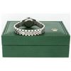 Image 7 : Rolex Ladies Stainless Steel White Diamond & Ruby Datejust Wristwatch With Box