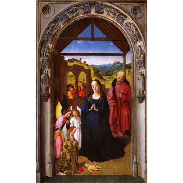 Dieric Bouts - Birth of Christ