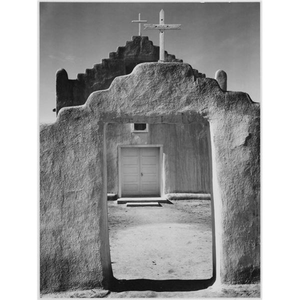 Adams - Church in Taos Pueblo New Mexico