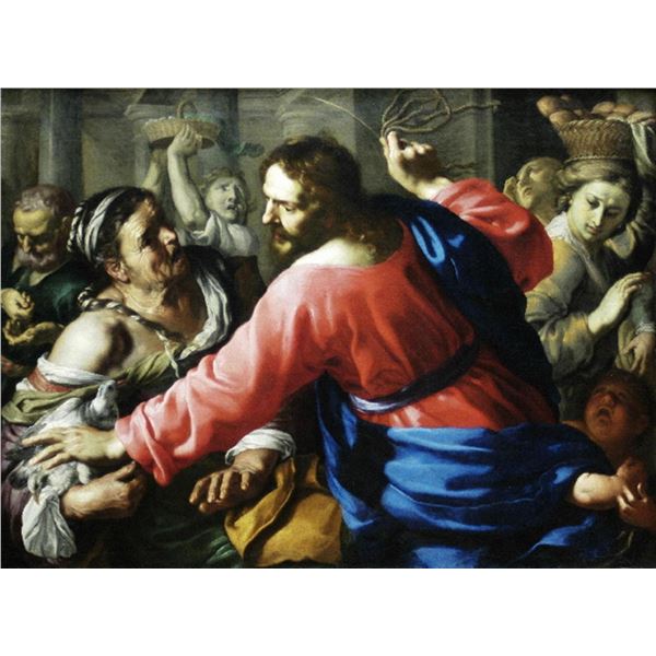 Bernardino Mei - Cleansing the Temple