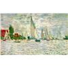 Image 1 : Claude Monet - Sailboats, Regatta in Argenteuil