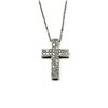 Image 1 : 0.50 ctw Diamond Pendant & Chain - 14KT White Gold