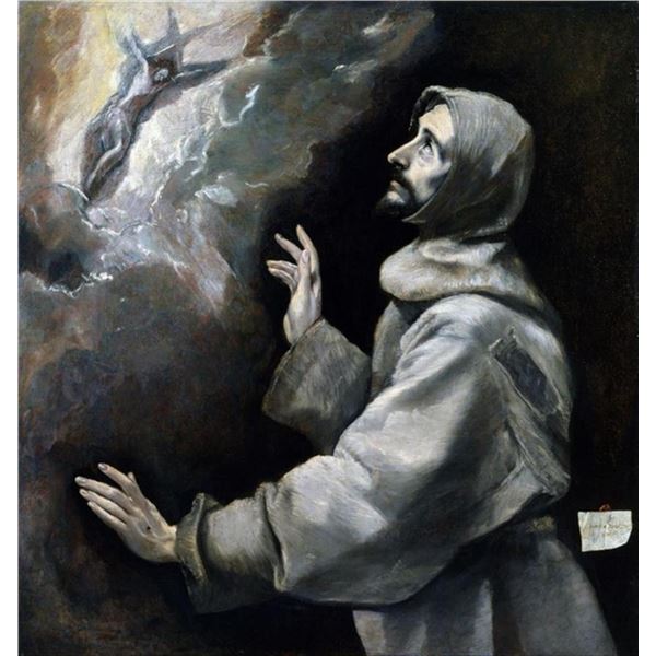 El Greco - Saint Francis Receiving the Stigmata