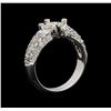 Image 4 : 14KT White Gold 1.93 ctw Diamond Ring