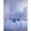 Image 1 : Childe Hassam - Late Afternoon, New York, Winter