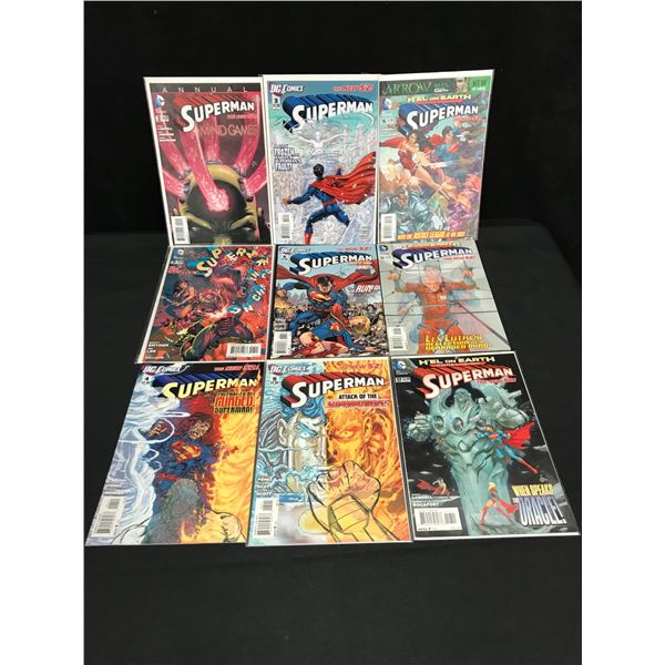 ASSORTED SUPERMAN COMIC BOOK LOT (DC COMICS)