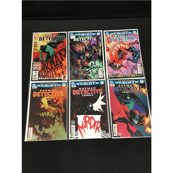 BATMAN DETECTIVE COMICS BOOK LOT