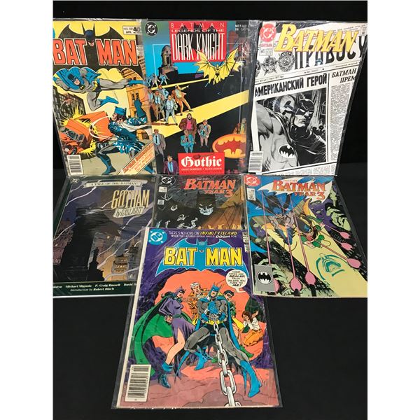 ASSORTED BATMAN COMIC BOOK LOT (DC COMICS)