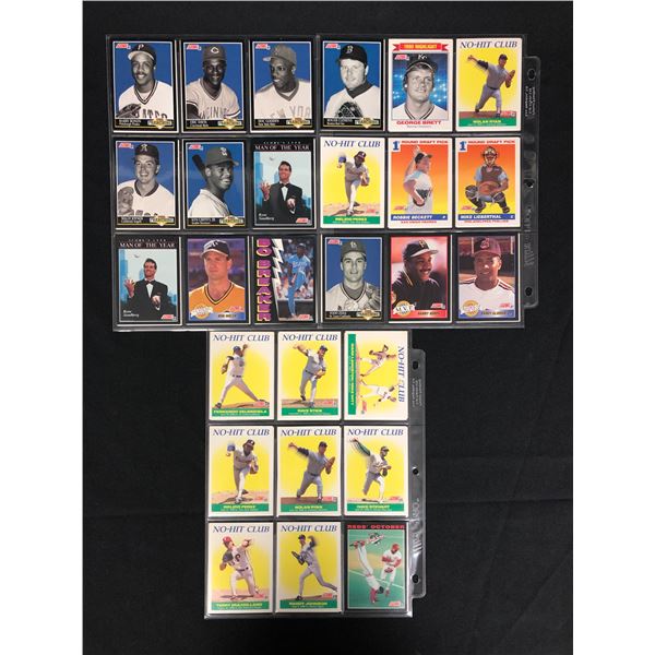 1991 SCORE BASEBALL CARD LOT