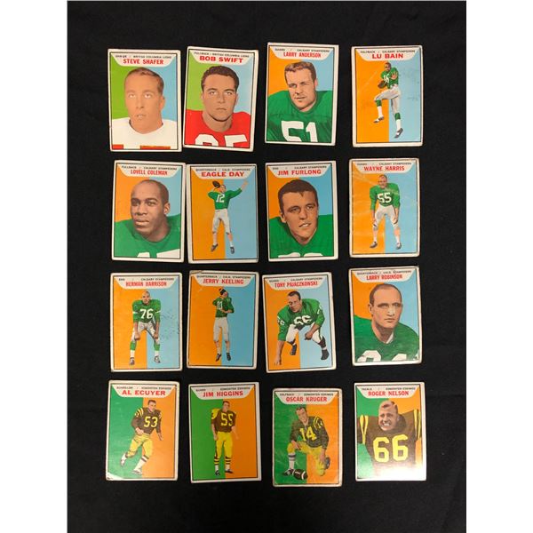 1965 TOPPS CFL FOOTBALL CARD LOT